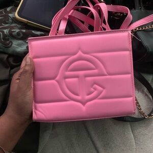 Pink Quilted Women's Bag